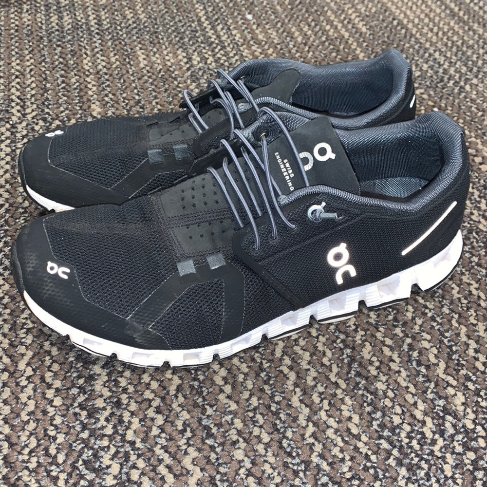 On cloud running shoes